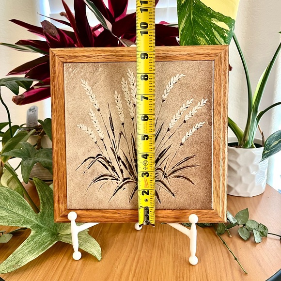 Vintage Tile & Wood Trivet Made in Italy - Picture 5 of 6